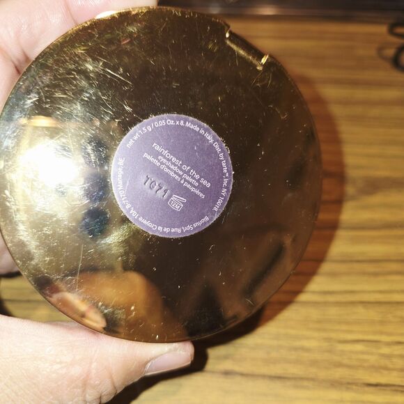 TARTE RAINFOREST OF THE SEA Limited Edition Eyeshadow Pallete Full Sz 8 Shades - Picture 10 of 12